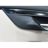 16 BMW X1 F48 Xdrive 28i #1317 Door Panel, Rear Right Black Oyster Grey