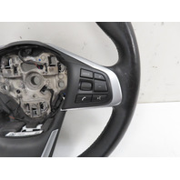 16 BMW X1 F48 Xdrive 28i #1317 Steering Wheel Leather w/ Switches Heated OEM