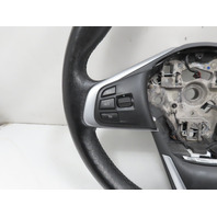 16 BMW X1 F48 Xdrive 28i #1317 Steering Wheel Leather w/ Switches Heated OEM