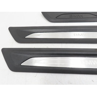 16 BMW X1 F48 Xdrive 28i #1317 Trim Set, Door Sill Scuff Panel Front & Rear 51477454945 51477349673