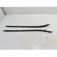 16 BMW X1 F48 Xdrive 28i #1317 Drip Molding Pair, Windshield Pillar Trim LH & RH 51317350610 51317350609