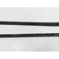16 BMW X1 F48 Xdrive 28i #1317 Drip Molding Pair, Windshield Pillar Trim LH & RH 51317350610 51317350609