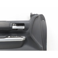 15 Toyota Tundra Crewmax #1318 door panel, left front black