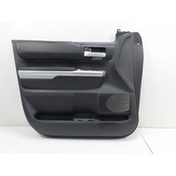 15 Toyota Tundra Crewmax #1318 door panel, left front black