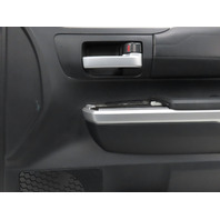 15 Toyota Tundra Crewmax #1318 door panel, right front, black