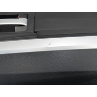 15 Toyota Tundra Crewmax #1318 door panel, right rear, extended cab, black