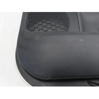 15 Toyota Tundra Crewmax #1318 door panel, right rear, extended cab, black