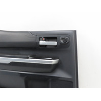 15 Toyota Tundra Crewmax #1318 door panel, left rear extended cab black