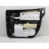 15 Toyota Tundra Crewmax #1318 door panel, left rear extended cab black