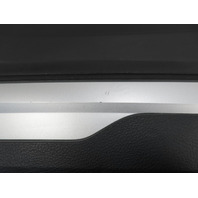 15 Toyota Tundra Crewmax #1318 door panel, left rear extended cab black