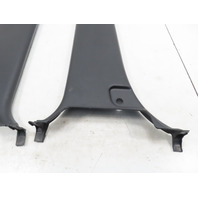 15 Toyota Tundra Crewmax #1318 trim pair, lower center b-pillar left & right black 62413-0C031 62414-0C031