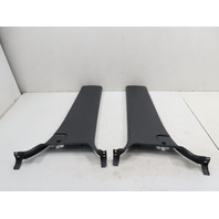 15 Toyota Tundra Crewmax #1318 trim pair, lower center b-pillar left & right black 62413-0C031 62414-0C031