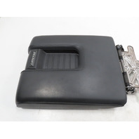 15 Toyota Tundra Crewmax #1318 center console armrest, black Leather