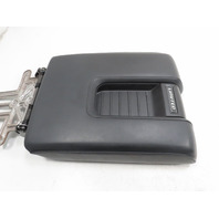 15 Toyota Tundra Crewmax #1318 center console armrest, black Leather