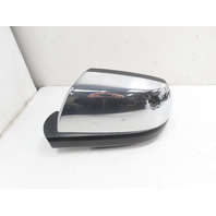 15 Toyota Tundra Crewmax #1318 trim mirror back cover left chrome black oem