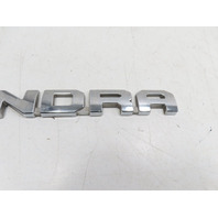 15 Toyota Tundra Crewmax #1318 emblem, door badge "Tundra" chrome left front 75471-0C150