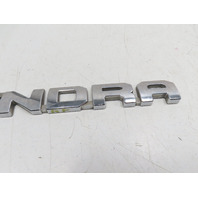 15 Toyota Tundra Crewmax #1318 emblem, door badge "Tundra" chrome right front 75471-0C140