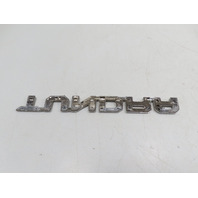 15 Toyota Tundra Crewmax #1318 emblem, door badge "Tundra" chrome right front 75471-0C140
