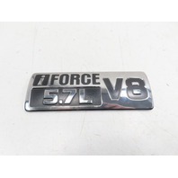 15 Toyota Tundra Crewmax #1318 emblem, door badge "iforce 5.7L V8" RH front 75472-0C050