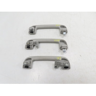 15 Toyota Tundra Crewmax #1318 grab grip handles set, interior LH RH Grey 74610-06061