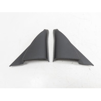 15 Toyota Tundra Crewmax #1318 trim pair, interior door cover front side mirror 67491-0C050