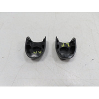 15 Toyota Tundra Crewmax #1318 trim pair, seat belt bolt covers black73233-0C010