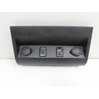 15 Toyota Tundra Crewmax #1318 trim, dash lower panel aux socket v12 55434-0C030