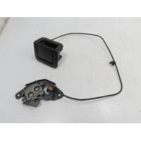 15 Toyota Tundra Crewmax #1318 lever handle cable & latch seat release rear LH 72525-0c060