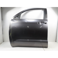 15 Toyota Tundra Crewmax #1318 door shell assembly, double cab front left gray 67002-0C102
