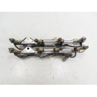 15 Toyota Tundra Crewmax #1318 Injector Set w/ Fuel Rail & Wiring Outer OEM 82127-34050 82126-34021