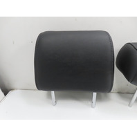 15 Toyota Tundra Crewmax #1318 headrest set, second row rear seat black
