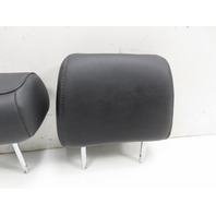 15 Toyota Tundra Crewmax #1318 headrest set, second row rear seat black