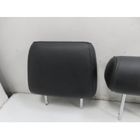 15 Toyota Tundra Crewmax #1318 headrest set, second row rear seat black