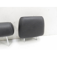 15 Toyota Tundra Crewmax #1318 headrest set, second row rear seat black