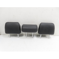 15 Toyota Tundra Crewmax #1318 headrest set, second row rear seat black