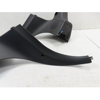 00 BMW Z3 E36 3.0L #1319 Trim Pair, Rear Quarter Lateral w/ Roll Bar Black