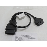 OBD2 Y Cable Splitter Universal Snap In Underdash Dashboard Adapter OBDII
