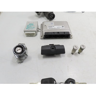 00 BMW Z3 E36 3.0L #1319 Lock & Key Set, ECU DME EWS Immobilizer Ignition M54