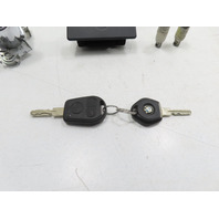 00 BMW Z3 E36 3.0L #1319 Lock & Key Set, ECU DME EWS Immobilizer Ignition M54