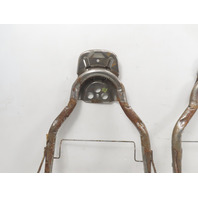 00 BMW Z3 E36 3.0L #1319 Seat Frame Pair, Upper Backrest Sport Upgrade R & L