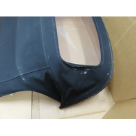 96 BMW Z3 E36 1.9L #1320 Convertible Top Soft Roof & Frame Black