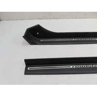 96 BMW Z3 E36 1.9L #1320 Trim Pair, Door Sill "ROADSTER" Script 51478397501, 51478397502