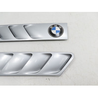 96 BMW Z3 E36 1.9L #1320 Grill Pair, Exterior Hood Gill 51138397505 51138397506