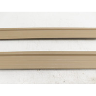 01 Mazda Miata NB2 #1321 Trim Pair, Door Sill Carpet Holder Left & Right Tan