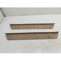 01 Mazda Miata NB2 #1321 Trim Pair, Door Sill Carpet Holder Left & Right Tan