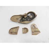 01 Mazda Miata NB2 #1321 Trim Cover Seat Rail, Lever Belt Bottom Track Right