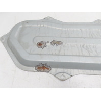 01 Mazda Miata NB2 #1321 Trim Fuel Pump Cover Rear Shelf Tin Panel