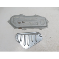 01 Mazda Miata NB2 #1321 Trim Fuel Pump Cover Rear Shelf Tin Panel