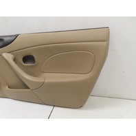 01 Mazda Miata NB2 #1321 Trim Door Panel Pair Right & Left Black/Tan NC7668420F21 NC7668450F21