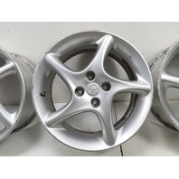 01 Mazda Miata NB2 #1321 Wheel Rim Set 5 Spoke Twist 16x6.5 OEM